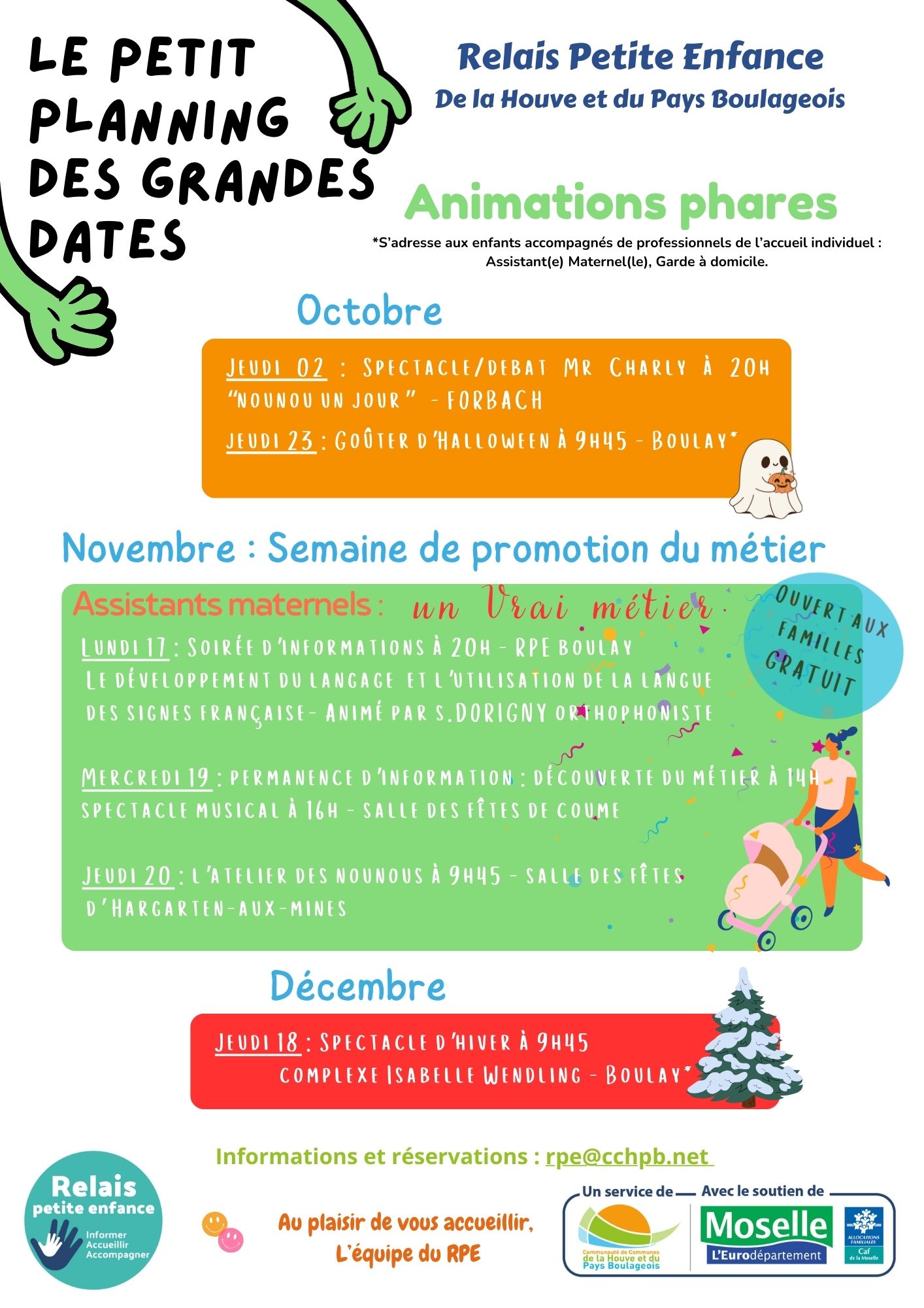 Animations phares 2025